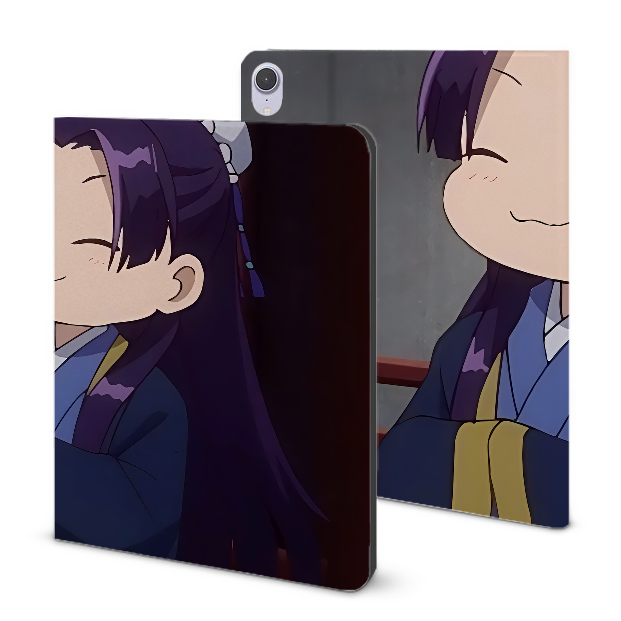 （画像用） 薬屋のひとりごと The Apothecary Diaries IPad ケース ブック型 PUレザー TPU 耐衝撃 軽量 薄型 ペン収納なし 全面保護 IPad 各モデル対応